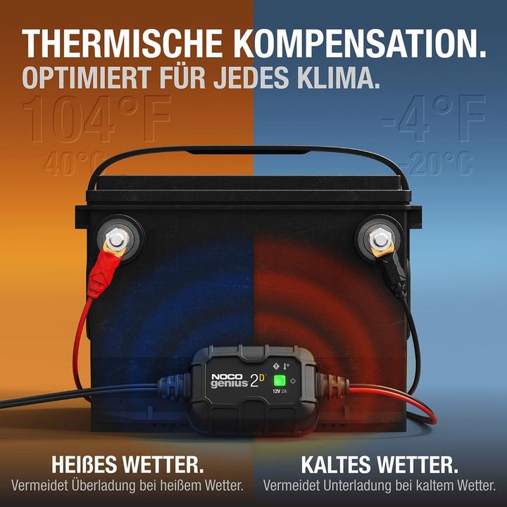 Produktbild Noco Genius2DEU (12V, 2 A)