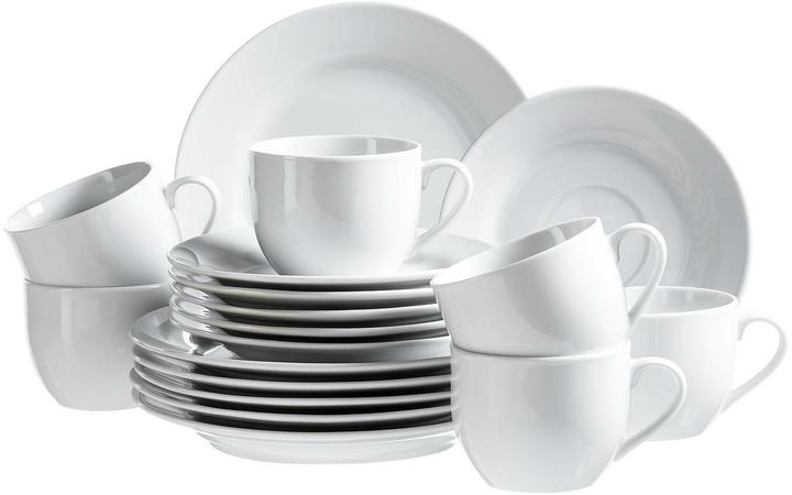 Actual product image Mäser Kaffee-Service Young 18-teilig, Weiss (18 pcs.)