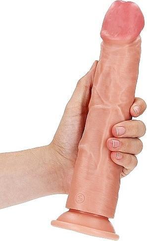 Produktbild RealRock Curved Realistic Dildo with Suction Cup - 10"/ 25,5 cm