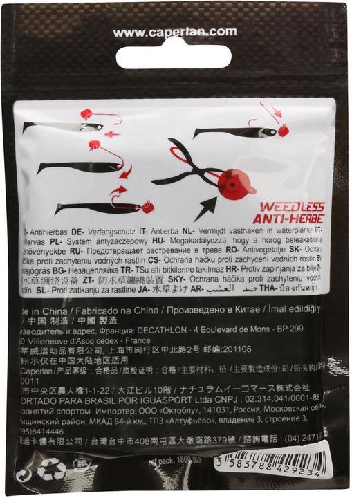 Immagine prodotto Caperlan Testa di piombo tonda per dime 4-pack