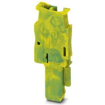 Thumbnail - Phoenix Contact Phoenix SP 2.5/ 1-L GNYE Green,Yellow, Elektronikkabel + Stecker, Grün, Gelb