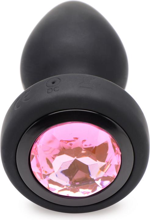 Produktbild XR Brands Silicone Vibrating Pink Gem