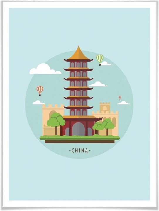 Image du produit Trenddeko Visit China (50 x 60 cm)