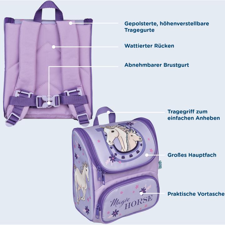 Produktbild Scooli CUTIE Vorschulranzen Magic Horse