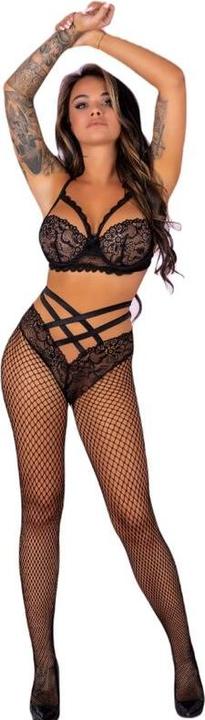 Produktbild LivCo Corsetti Fashion FAXANDRA LC90742 STRUMPFHOSE SCHWARZ (M)
