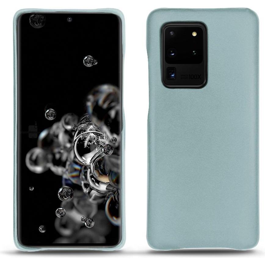 Noreve Lederschutzhülle (Samsung Galaxy S20 Ultra 5G), Smartphone Hülle, Blau