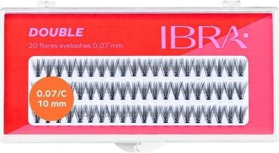 Ibra Tufts Of False Eyelashes 20 D-10Mm (Künstliche Wimpern)