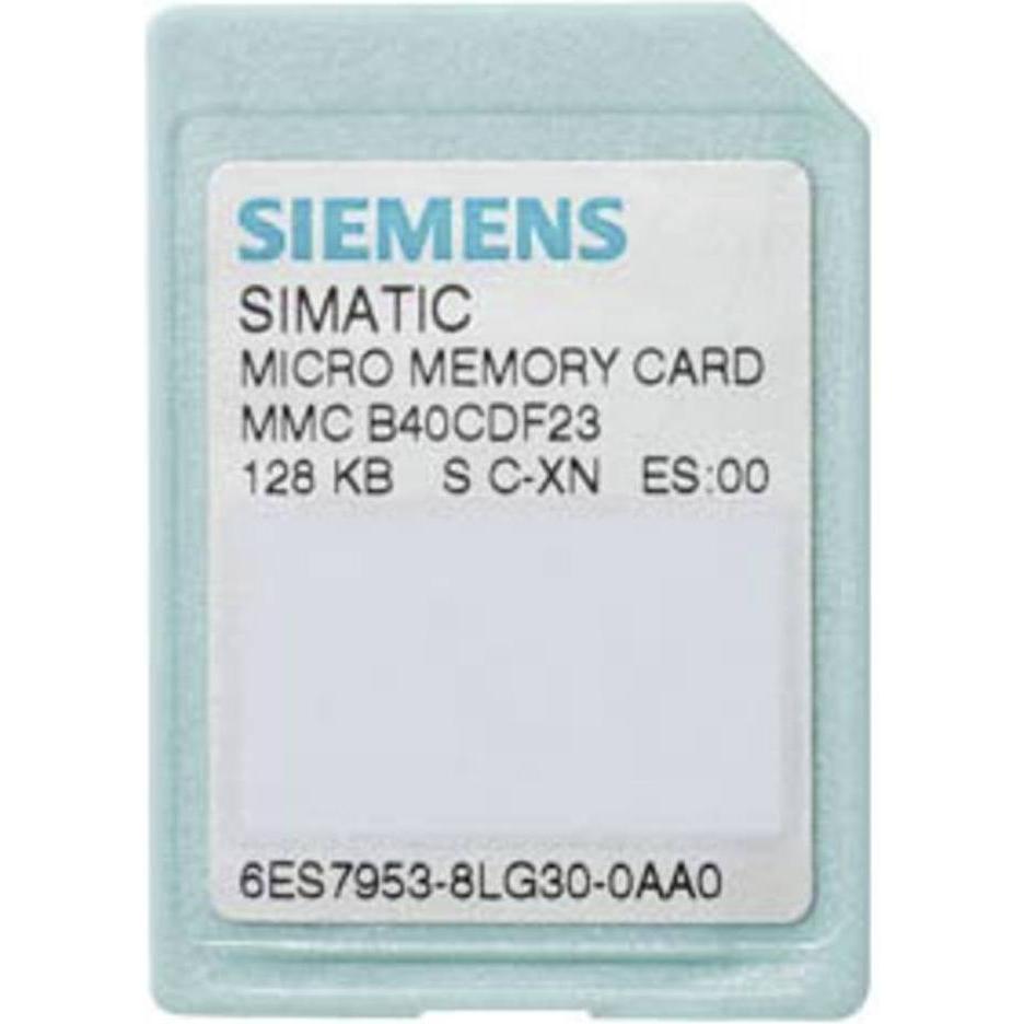 Thumbnail - Siemens 6ES7953-8LG31-0AA0 - 0,000128 GB - MMCmicro - Kratzresistent - Grün (MMCmicro), Speicherkarte, Grün