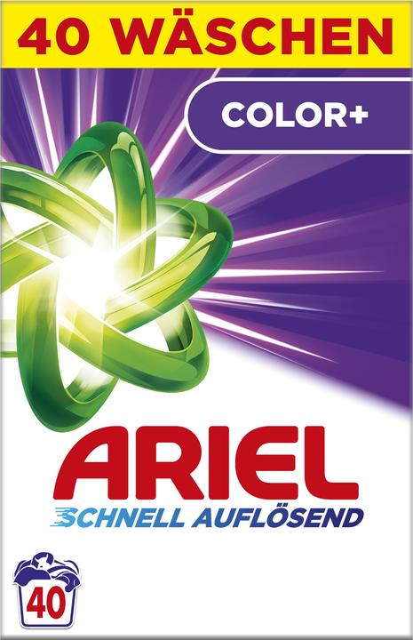 Ariel Color+ (40 Waschgänge, Waschpulver)