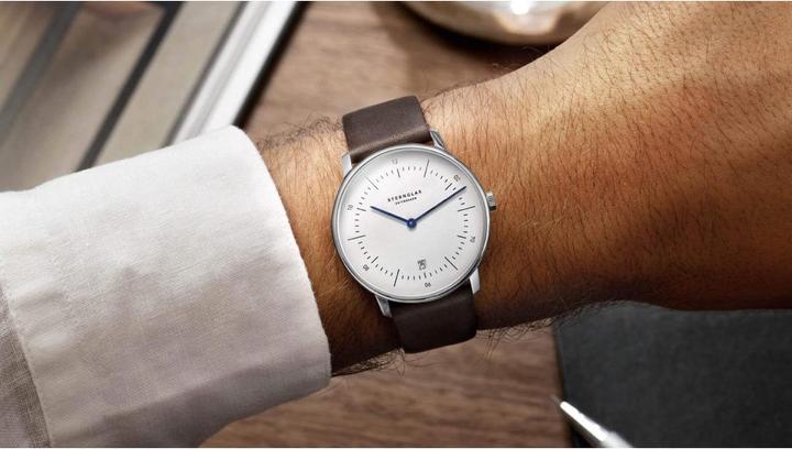 Actual product image Sternglas S01-NA01-PR04 (Analogue wristwatch, 38 mm)