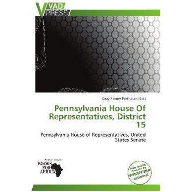 Pennsylvania House Of Representatives, District 15, Fachbücher