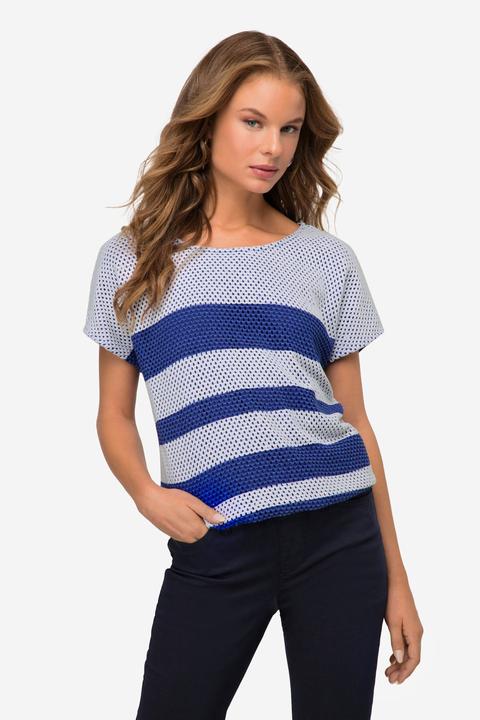Produktbild Laurasøn Sweatshirt, oversized, doppellagig, Streifen (M)