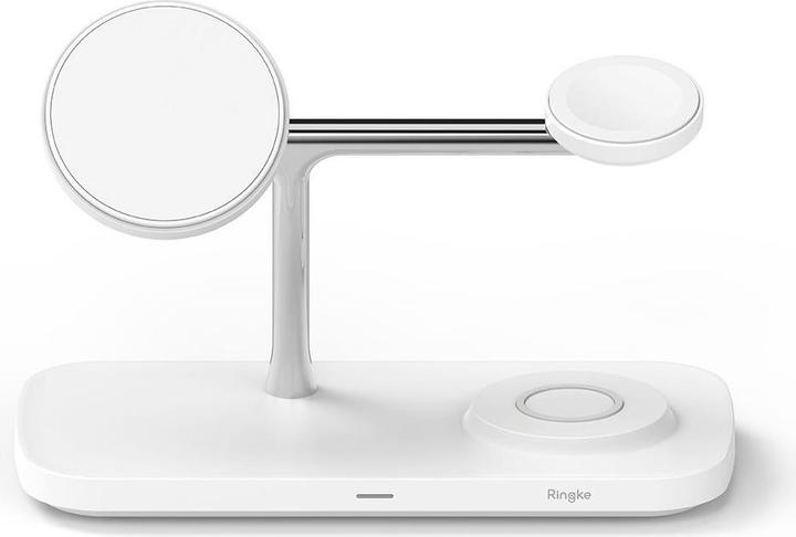 Produktbild Ringke 3in1 QI2 MagSafe Wireless Charger - White (15 W)