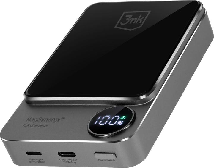 Produktbild 3MK MagSynergy (10000 mAh, 18 W, 37 Wh)