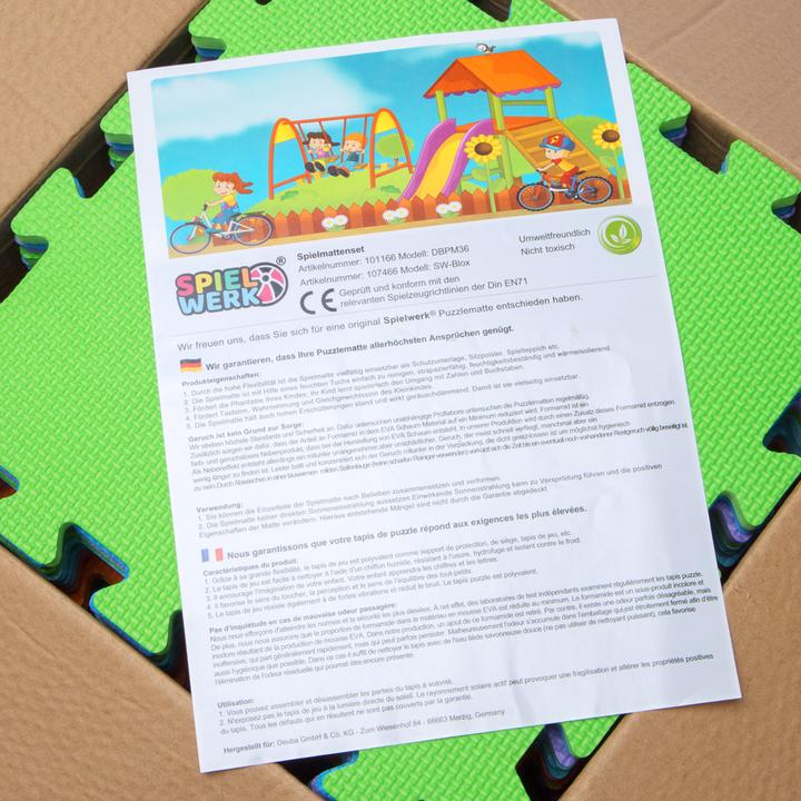 Immagine prodotto Spielwerk Tappetino puzzle (29 x 29 cm)