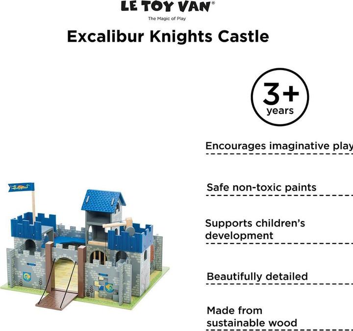 Image du produit Le Toy Van Château d'Excalibur
