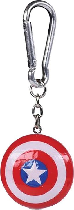 Actual product image Captain America Shield 3D Keyring