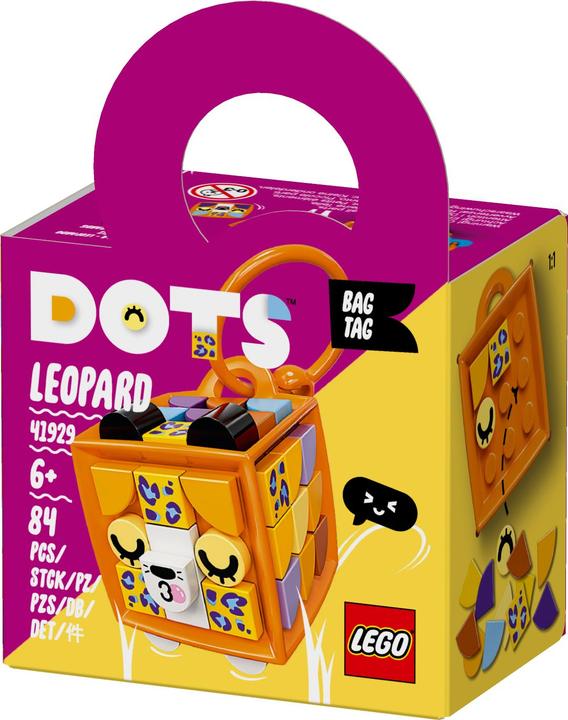 Produktbild LEGO Taschenanhänger Leopard (41929, LEGO Dots)