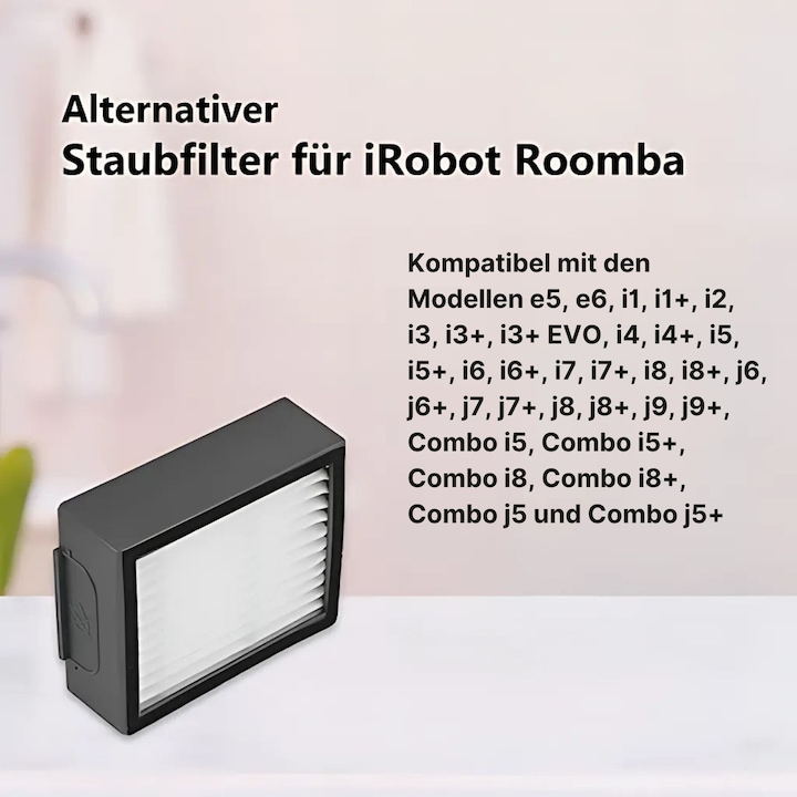 Immagine prodotto Hermex Filtro per iRobot Roomba i1 i2 i3 i4 i5 i6 i7 E5 E6 E7 j7