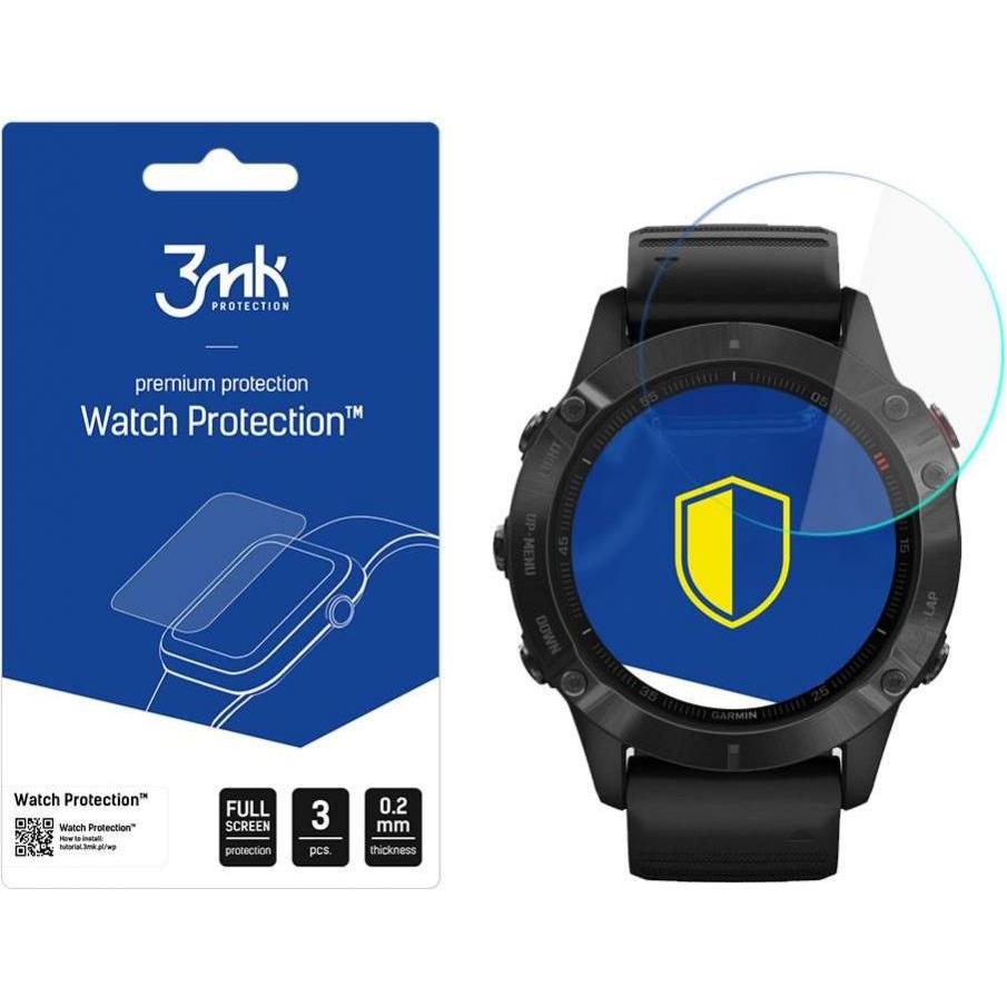 3MK Garmin Fenix 6 Pro - Watch Protection? v. FlexibleGlass Lite, Smartwatch Zubehör
