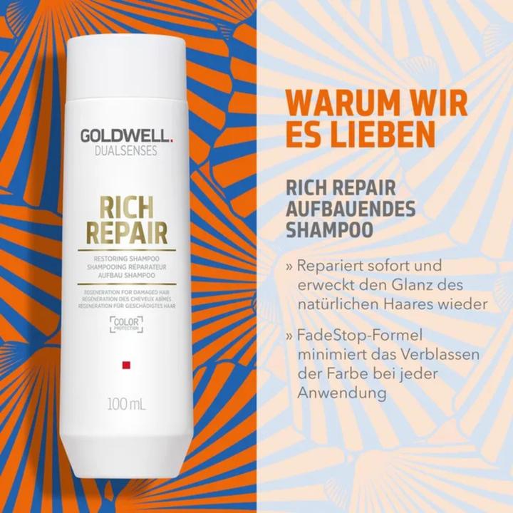Image du produit Goldwell Dualsenses Rich Repair Travel Set (Kit de soins capillaires)