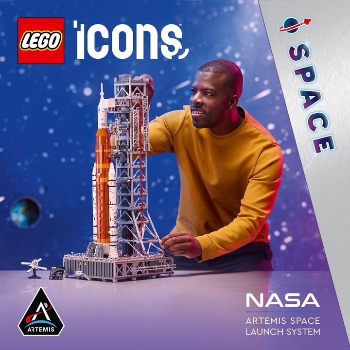 Productafbeelding LEGO NASA Artemis lanceerplatform (10341, LEGO Icons, LEGO Zeldzame Sets)