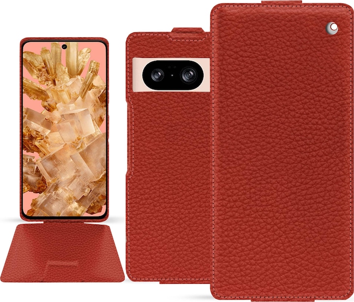 Actual product image Noreve Vertical leather shell (Google Pixel 8)