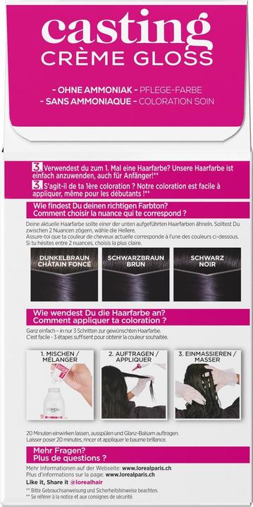 Immagine prodotto L'Oréal Paris Colata di Crème Gloss (210 Blu-nero)