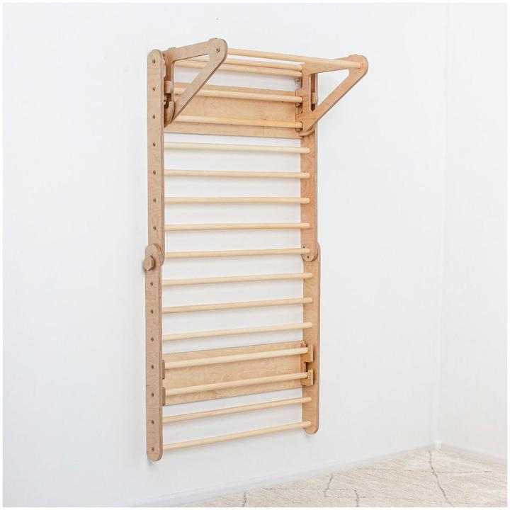 Actual product image Duck Woodworks Climbing triangle wall set