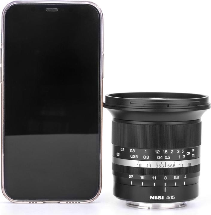 Image du produit Nisi 15mm F/4 ASPH Objectif super grand angle (Fujifilm X, Plein format)