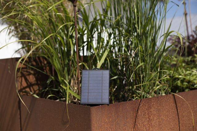 Produktbild Konstsmide 3776-000 Solar-Batteriebox, mit Lichtsensor, Timer