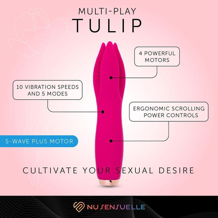 Actual product image Nu Sensuelle Tulip Multi-Play Vibe