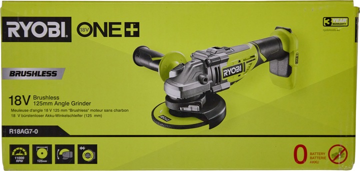 Produktbild Ryobi R18AG7-0 (125 mm)