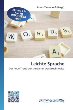 Produktbild FastBook Publishing Leichte Sprache (Deutsch, 2011)
