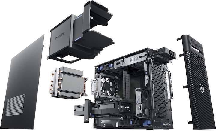 Actual product image Dell Precision 3680 (Intel Core i7-14700K, 32 GB, 1000 GB, UHD Graphics 770)