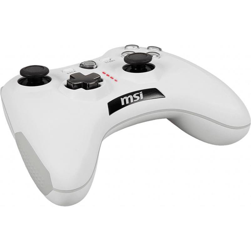MSI GAMEPAD Force GC20 V2 Bianco S10-04G0020-EC4 (Android, PC), Controller gaming, Bianco