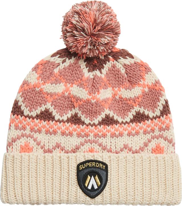 Produktbild Superdry Apres Ski Beaniemütze aus Strickgewebe