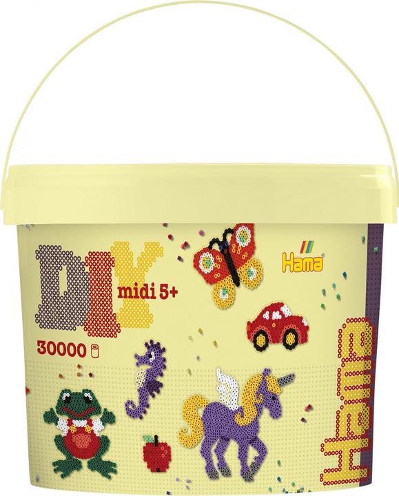 Actual product image Hama Perlen Strijkkralen in Emmer - Mix (067), 30.000st.