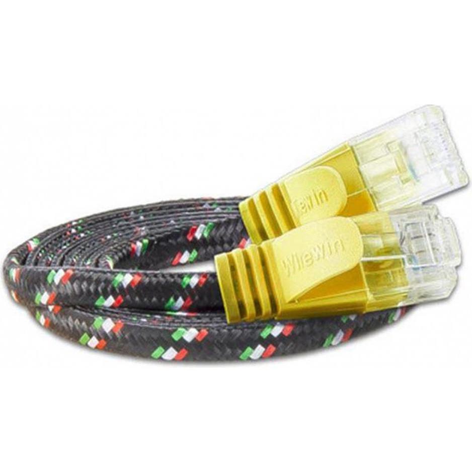 Wirewin Slim Toughkabel: UTP, 2m, gelb (U/UTP, CAT6, 2 m), Netzwerkkabel