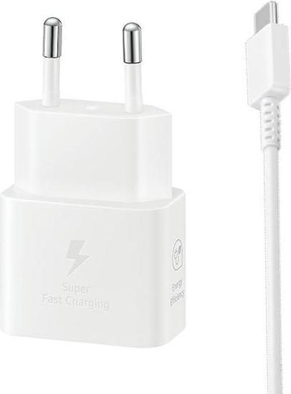 Actual product image Samsung Quick charge adapter with cable (25 W)