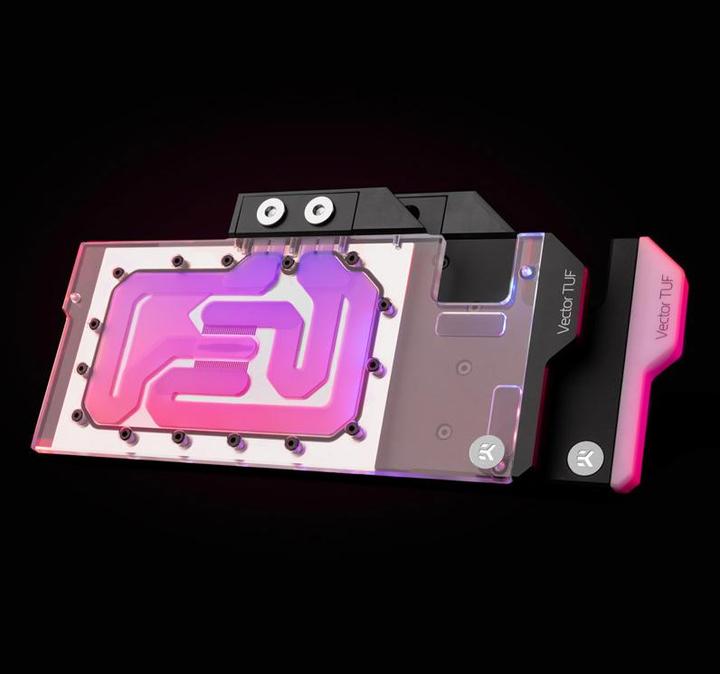 Actual product image EKWB EK Quantum Vector TUF RX 6800/6900 D-RGB - Nickel + Acrylic