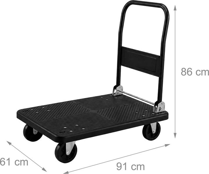 Produktbild Relaxdays Transportwagen (300 kg)
