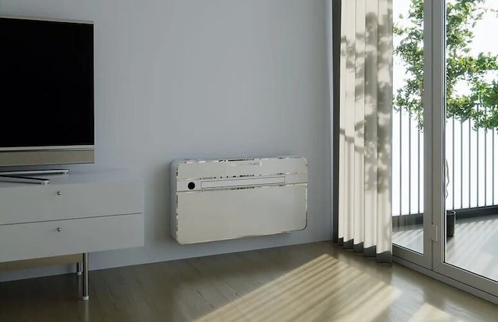 Immagine prodotto Zymbo Condizionatore d'aria inverter silenzioso (senza unità esterna) per un massimo di 25m2 (25 m², 7920 BTU/h)