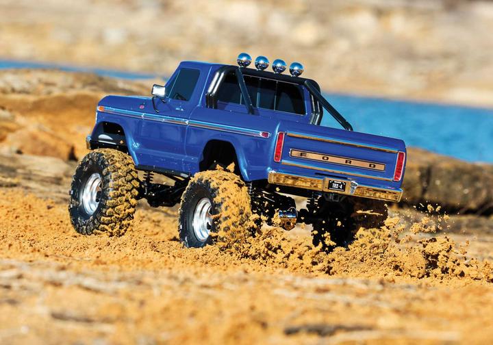Produktbild Traxxas TRX-4 79 Ford F150 High-Trail 1/10 Crawler RTR blau Brushed, ohne Akku und Ladegerät (RTR Ready-to-Run)