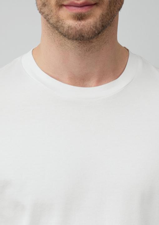 Produktbild S.Oliver T-Shirt T-Shirt mit Crew Neck aus mercerisiertem Baumwolljersey (M)