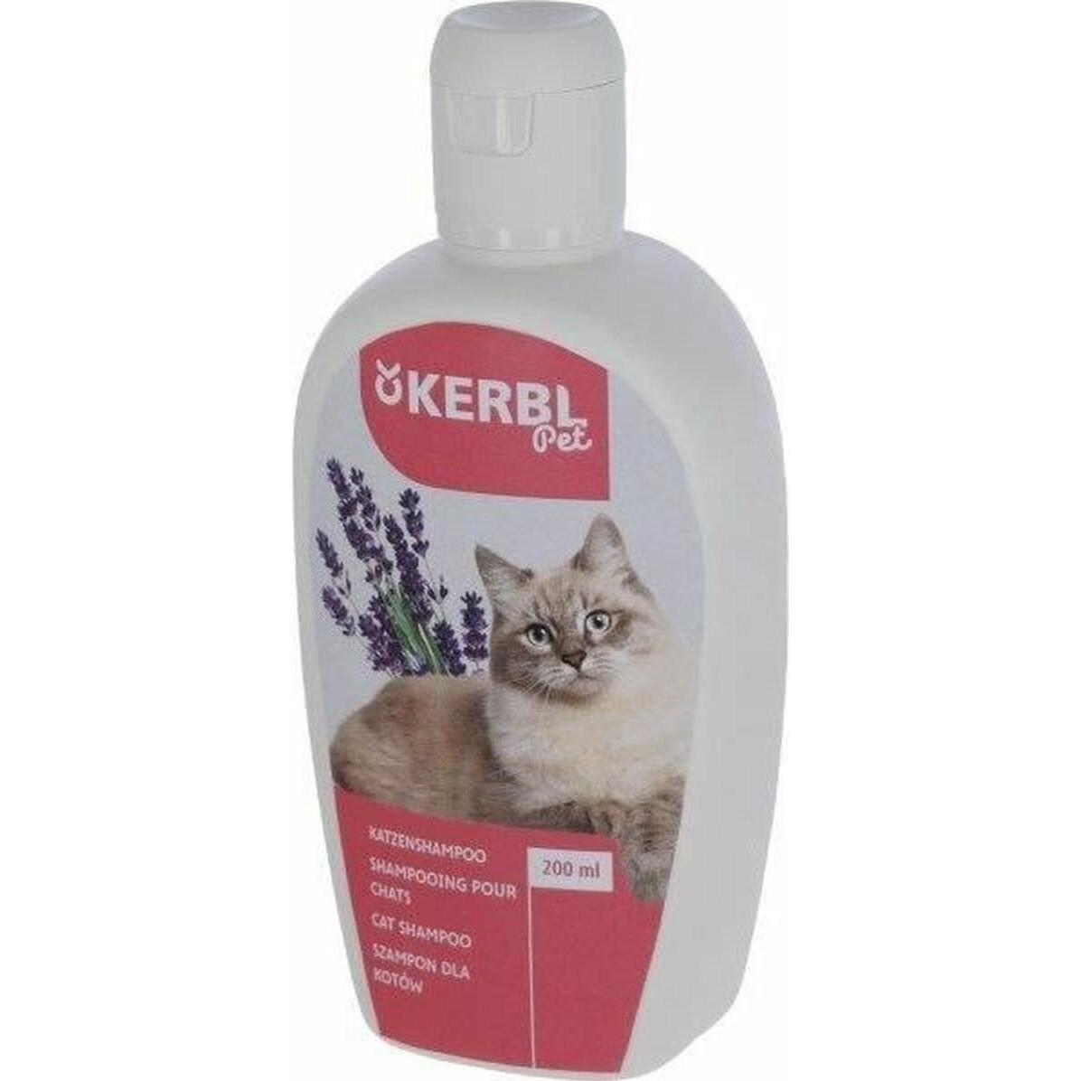 Kerbl Szampon dla kotów 200 ml (Gatto, 200 ml), Prodotti di cura