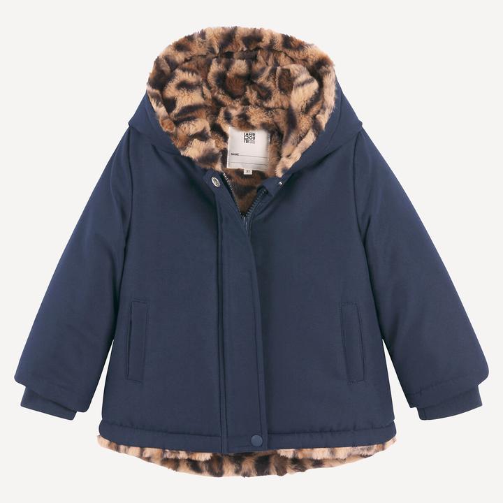 Actual product image La Redoute Collections Winterjacke mit Kapuze & Plüschfutter (92)