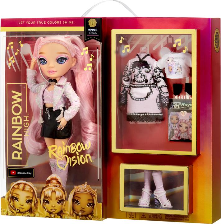 Produktbild MGA Rainbow Vision Rainbow High - Minnie Choi