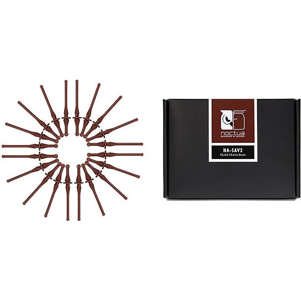 Noctua Schraubenkit für Systemlüfter, PC Lüfter Zubehör, Braun