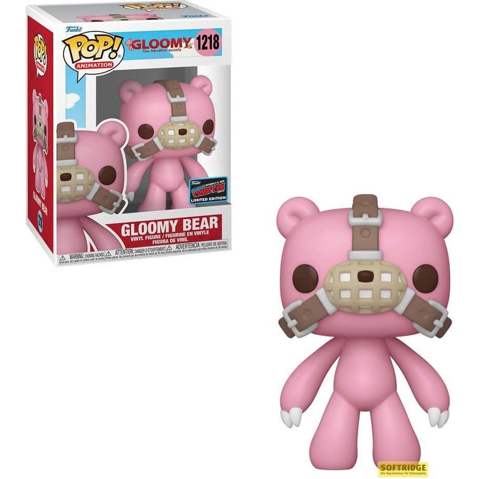 Funko Gloomy Bear POP! Animation Vinyl figurines Gloomy The Naughty Grizzly Flocked Chase 9 cm
